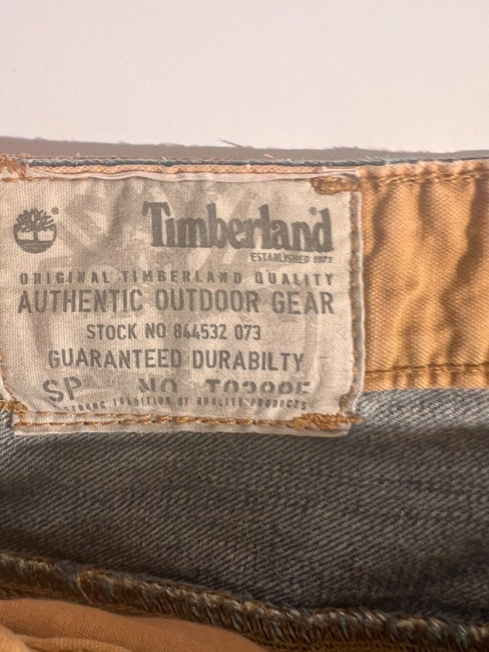 Vintage Timberland Y2K Baggy Skate Denim Jeans - Picture 13 of 16